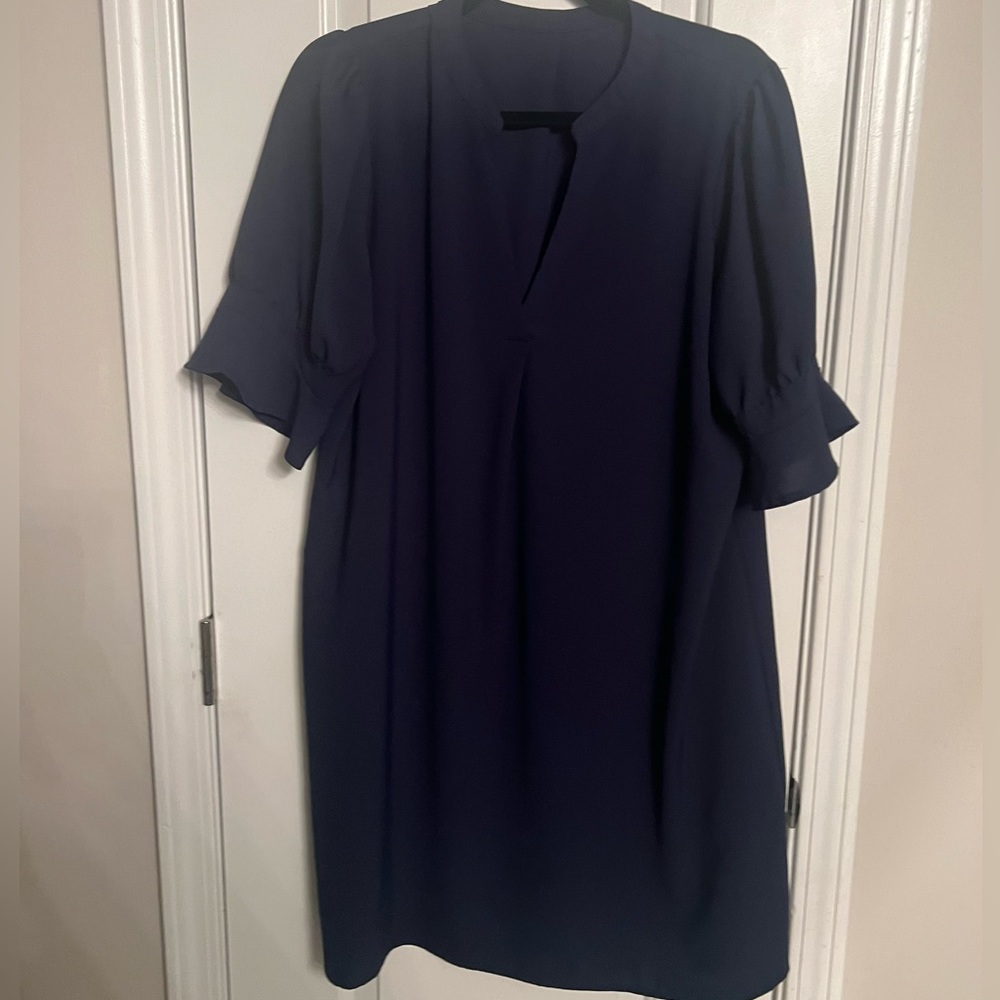 Womens xl navy blue dress